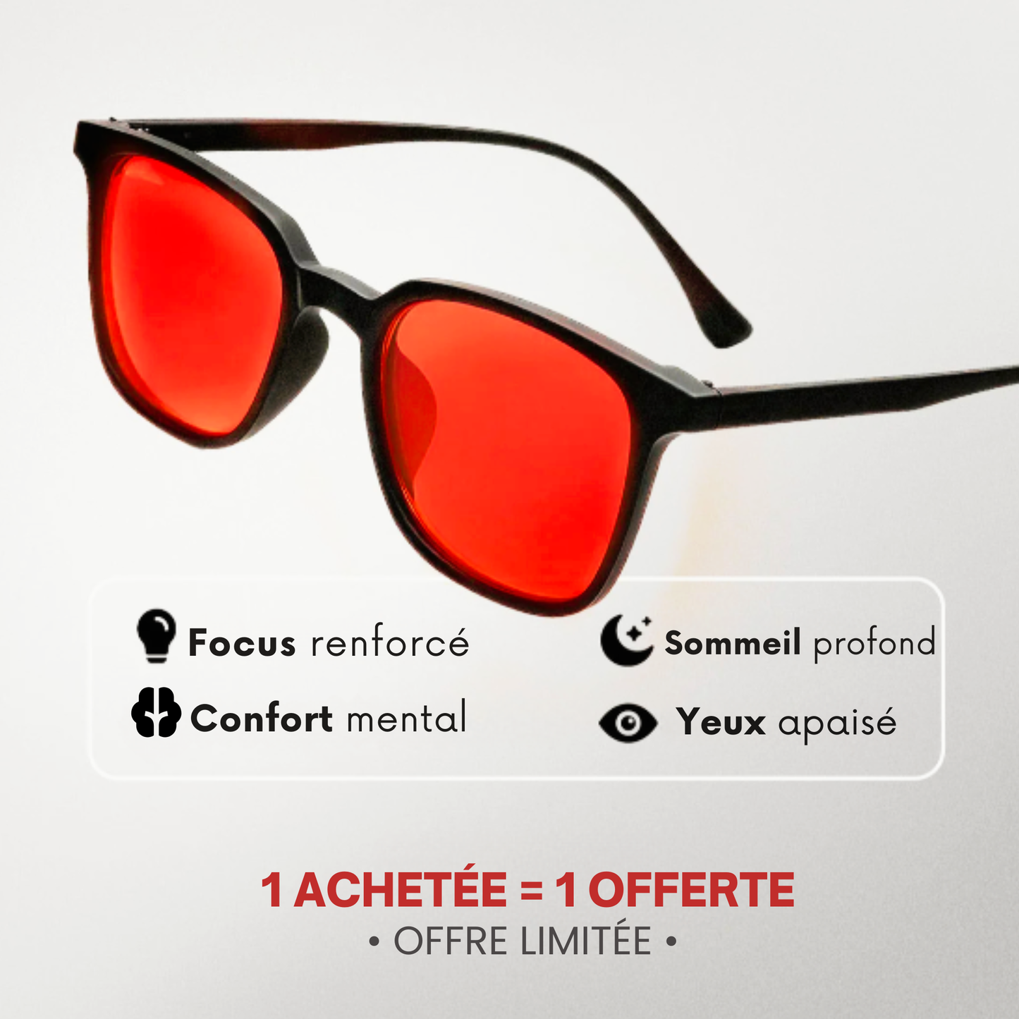 FILTERED™ – Lunettes de protection Anti Lumière Bleue Unisexes